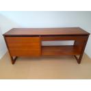 1960's Teak Record Cabinet